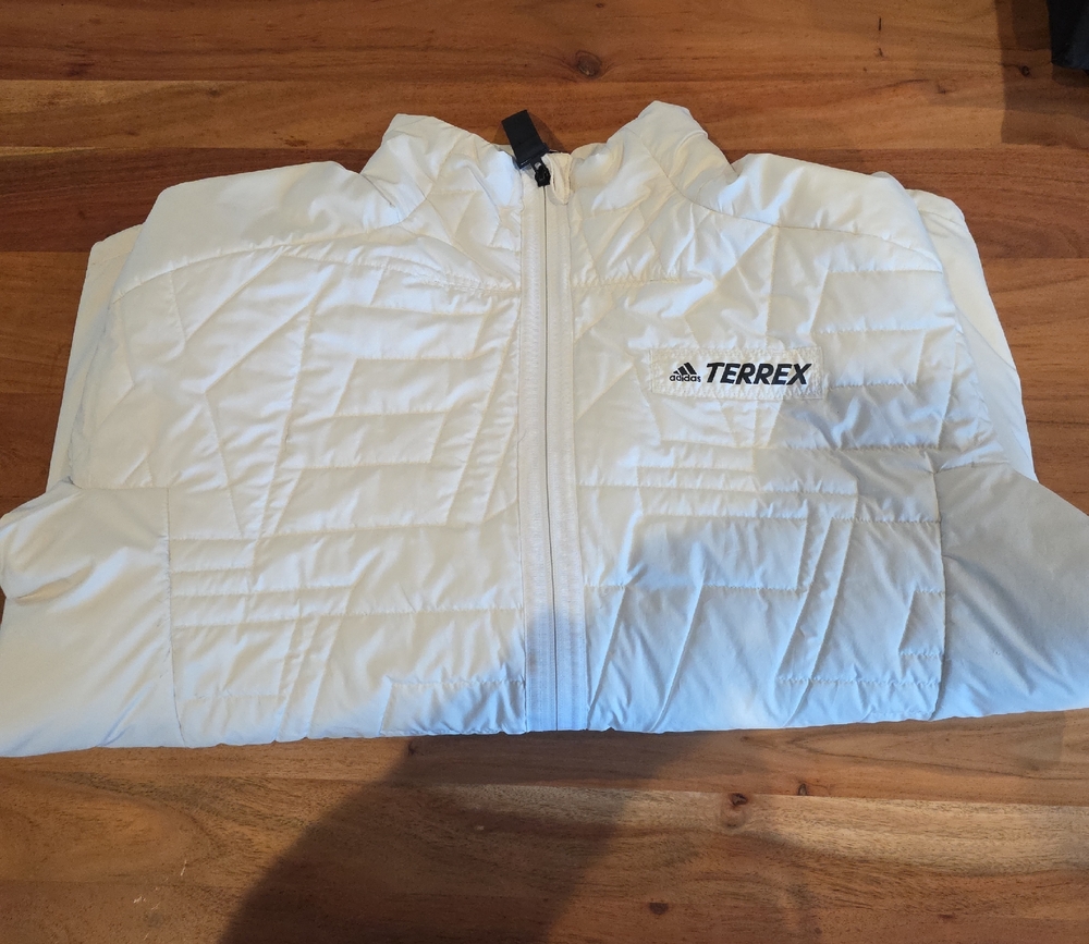 Adidas Terrex Quilted Jacket in White
